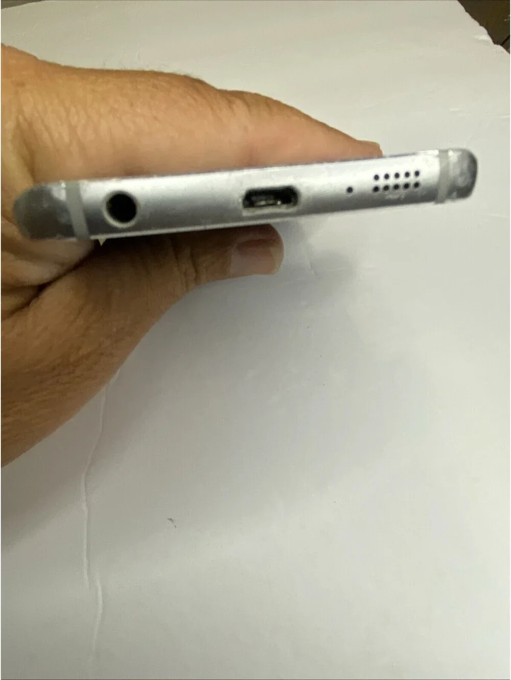 Samsung Galaxy S6 Edge 64 GB Black Sapphire - Unknown Carrier, Damaged, Untested